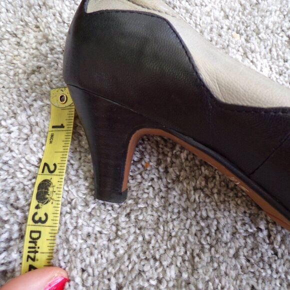 Spring step retro inspired leather heels 37 - Picture 6 of 10